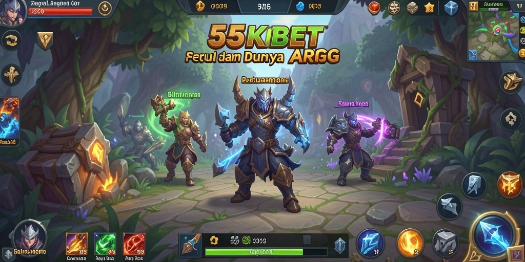 Tampilan aksi mendebarkan dalam 55KBET dengan efek visual menakjubkan.