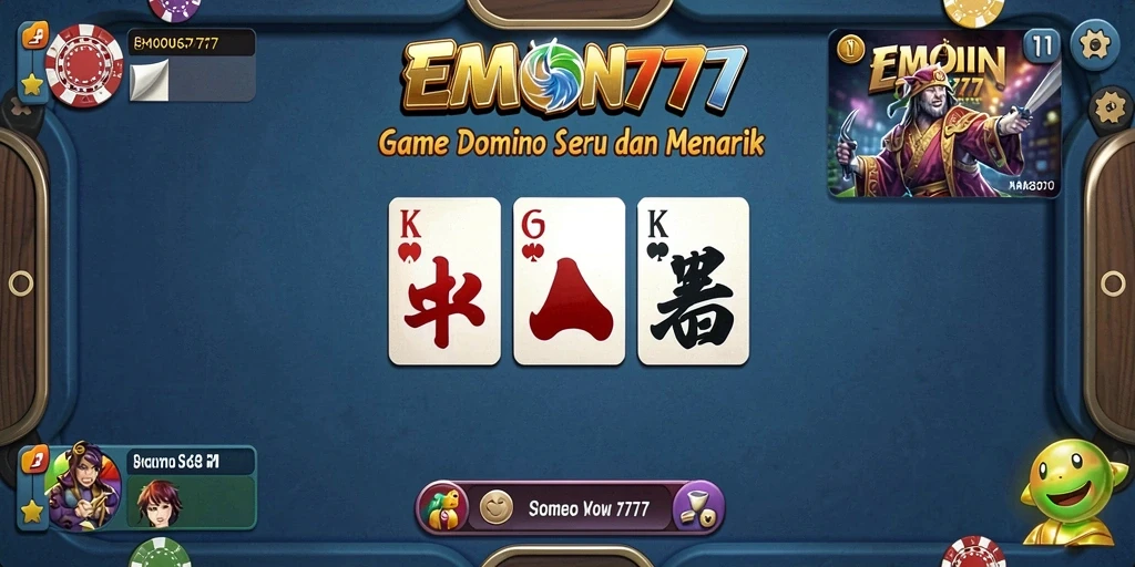 Gameplay seru EMON777 ditampilkan dalam screenshot ini.