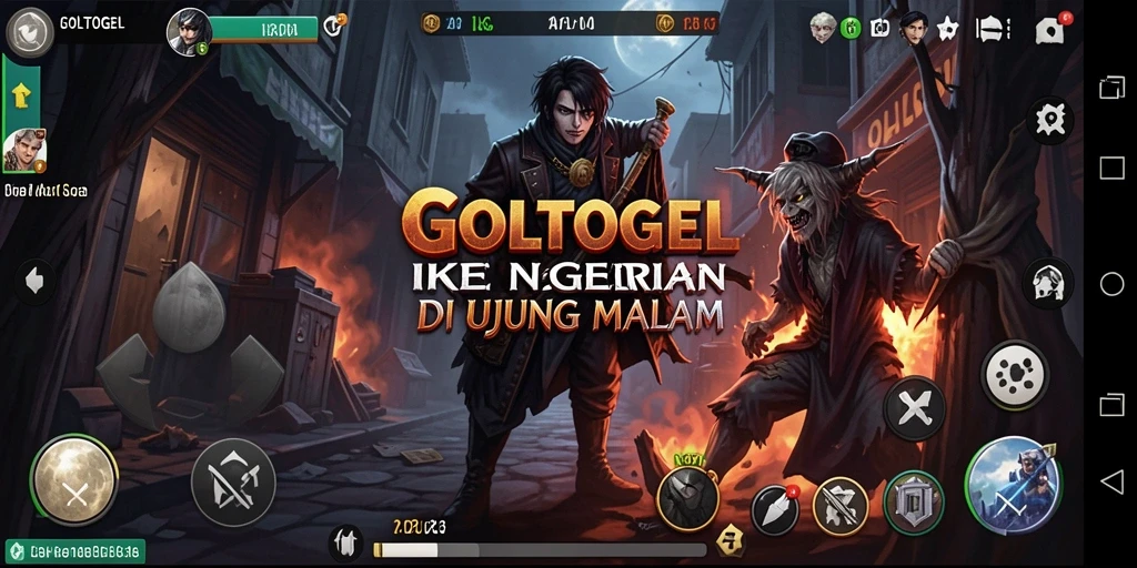 Gameplay menakutkan dengan suasana mencekam di GOLTOGEL.