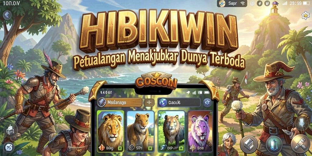 Tangkapan layar gameplay <strong>HIBIKIWIN</strong> menampilkan eksplorasi dunia terbuka yang menakjubkan.