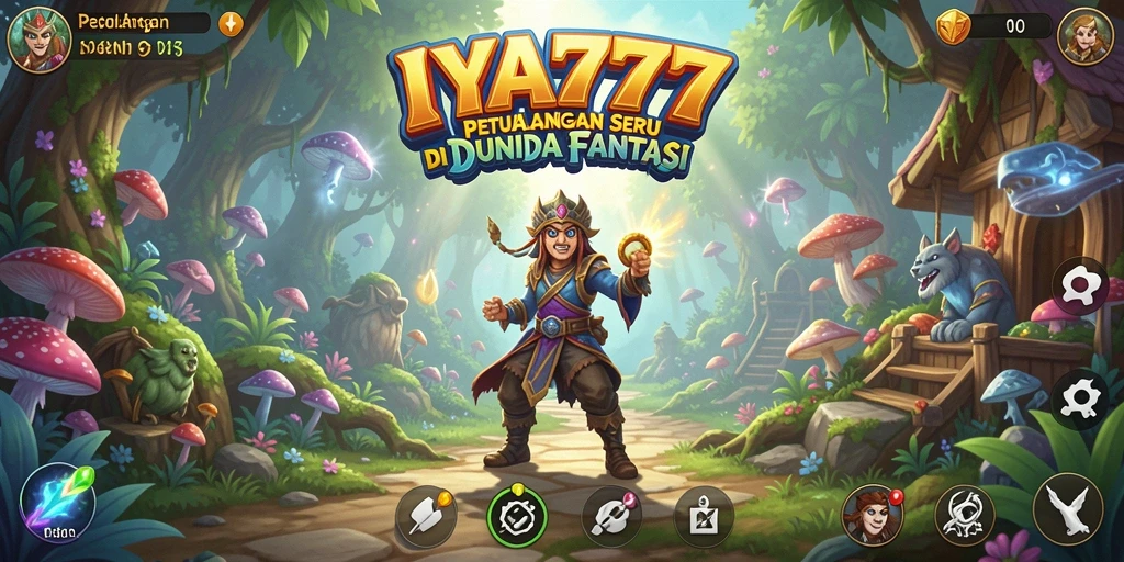 Screenshot IYA777 menampilkan karakter utama dalam petualangan seru.