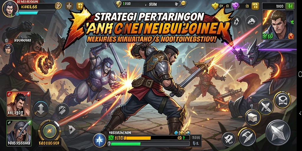 Tampilan gameplay KAOL68 menampilkan strategi pertempuran yang mendebarkan.