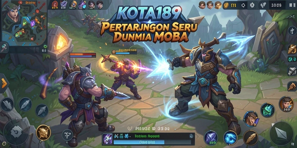 Tampilan gameplay KOTA189 yang menegangkan dan mengasyikkan.