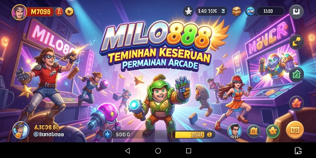 Tangkapan layar gameplay seru dari MILO88 yang menunjukkan aksi cepat.