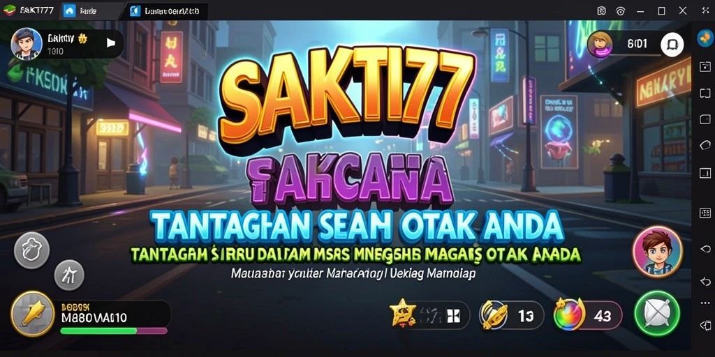 Tampilan gameplay SAKTI77 dengan berbagai teka-teki yang menantang.