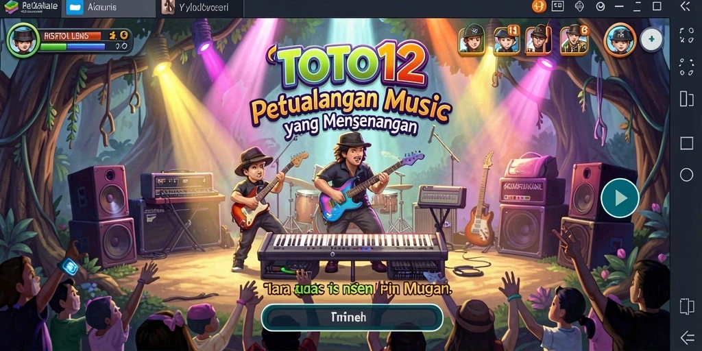 Tampilan gameplay TOTO12 yang menarik dengan antarmuka yang mudah digunakan.